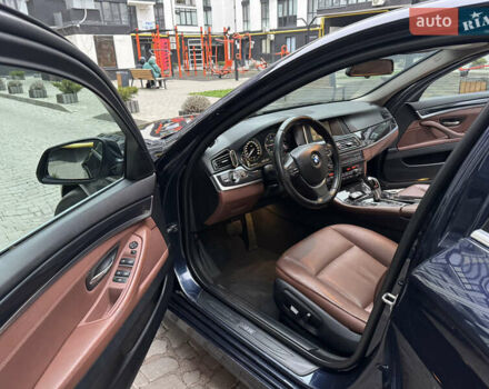 Синій БМВ 5 Серія, об'ємом двигуна 2 л та пробігом 220 тис. км за 16700 $, фото 19 на Automoto.ua