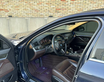 Синій БМВ 5 Серія, об'ємом двигуна 2 л та пробігом 115 тис. км за 18000 $, фото 24 на Automoto.ua