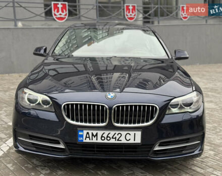 Синий БМВ 5 Серия, объемом двигателя 2 л и пробегом 218 тыс. км за 16900 $, фото 7 на Automoto.ua