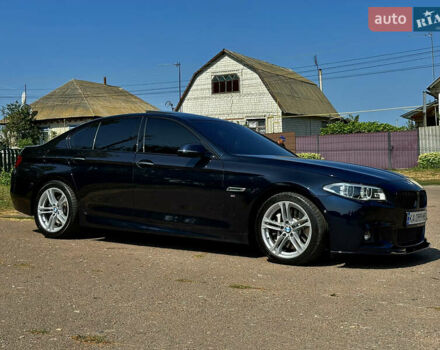 Синий БМВ 5 Серия, объемом двигателя 3 л и пробегом 150 тыс. км за 26500 $, фото 1 на Automoto.ua