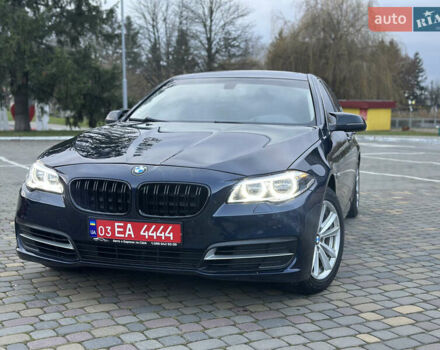 Синій БМВ 5 Серія, об'ємом двигуна 2 л та пробігом 182 тис. км за 14800 $, фото 1 на Automoto.ua