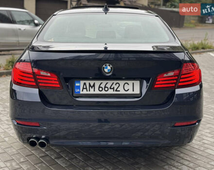 Синий БМВ 5 Серия, объемом двигателя 2 л и пробегом 218 тыс. км за 16900 $, фото 2 на Automoto.ua