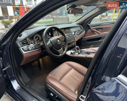 Синій БМВ 5 Серія, об'ємом двигуна 2 л та пробігом 220 тис. км за 16700 $, фото 21 на Automoto.ua