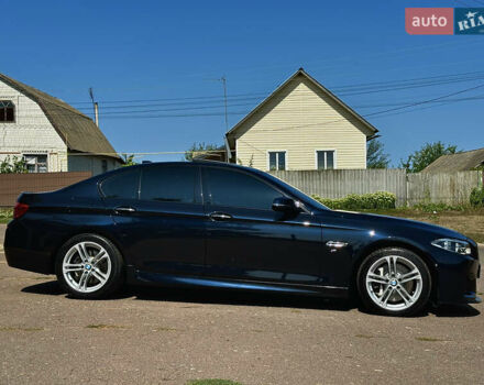 Синий БМВ 5 Серия, объемом двигателя 3 л и пробегом 150 тыс. км за 26500 $, фото 2 на Automoto.ua