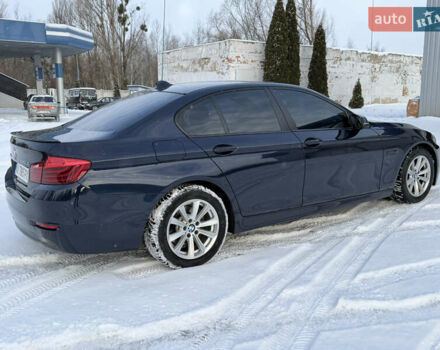 Синій БМВ 5 Серія, об'ємом двигуна 2 л та пробігом 123 тис. км за 20000 $, фото 6 на Automoto.ua