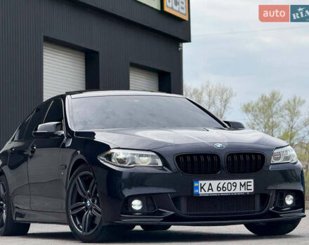 Синий БМВ 5 Серия, объемом двигателя 3 л и пробегом 205 тыс. км за 26000 $, фото 1 на Automoto.ua