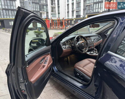 Синій БМВ 5 Серія, об'ємом двигуна 2 л та пробігом 220 тис. км за 16700 $, фото 17 на Automoto.ua