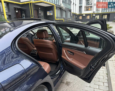 Синій БМВ 5 Серія, об'ємом двигуна 2 л та пробігом 220 тис. км за 16700 $, фото 30 на Automoto.ua