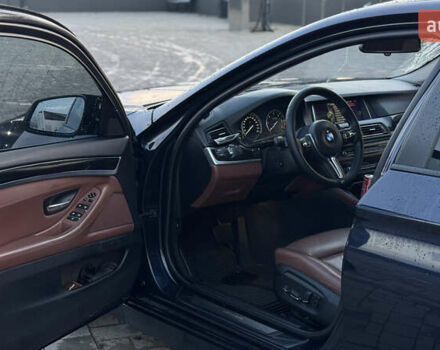 Синий БМВ 5 Серия, объемом двигателя 3 л и пробегом 388 тыс. км за 21500 $, фото 4 на Automoto.ua