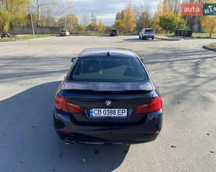 БМВ 5 Серія 2014 у Чернігові на Automoto.ua Синій БМВ 5 Серія, об'ємом двигуна 3 л та пробігом 90 тис. км за 28900 $, фото 6 на Automoto.ua