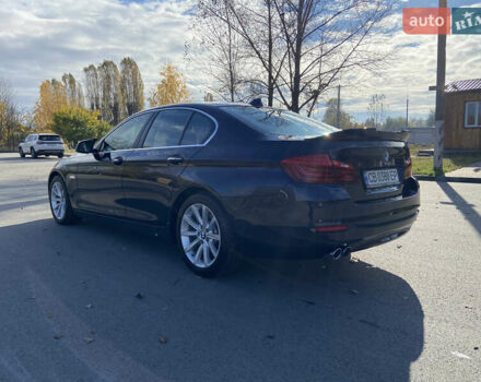 БМВ 5 Серія 2014 у Чернігові на Automoto.ua Синій БМВ 5 Серія, об'ємом двигуна 3 л та пробігом 90 тис. км за 28900 $, фото 9 на Automoto.ua
