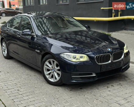 Синій БМВ 5 Серія, об'ємом двигуна 2 л та пробігом 220 тис. км за 16700 $, фото 2 на Automoto.ua