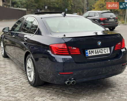 Синий БМВ 5 Серия, объемом двигателя 2 л и пробегом 218 тыс. км за 16900 $, фото 1 на Automoto.ua