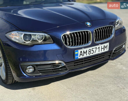Синий БМВ 5 Серия, объемом двигателя 2.98 л и пробегом 183 тыс. км за 15500 $, фото 12 на Automoto.ua