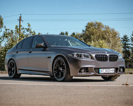 Синий БМВ 5 Серия, объемом двигателя 2 л и пробегом 116 тыс. км за 20000 $, фото 4 на Automoto.ua