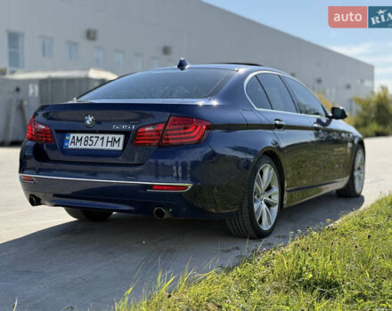 Синий БМВ 5 Серия, объемом двигателя 2.98 л и пробегом 183 тыс. км за 15500 $, фото 7 на Automoto.ua