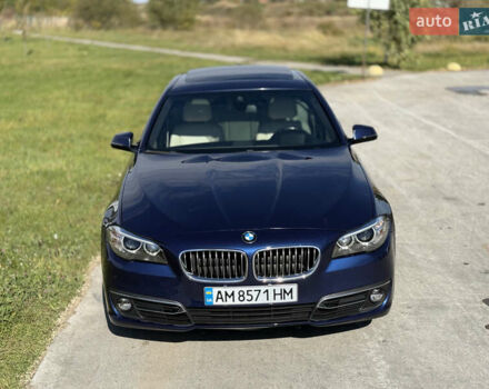 Синий БМВ 5 Серия, объемом двигателя 2.98 л и пробегом 183 тыс. км за 15500 $, фото 10 на Automoto.ua
