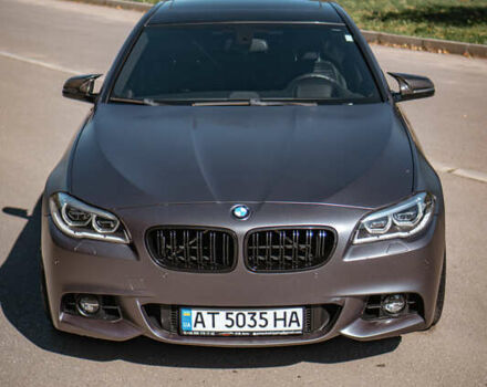 Синий БМВ 5 Серия, объемом двигателя 2 л и пробегом 116 тыс. км за 20000 $, фото 5 на Automoto.ua