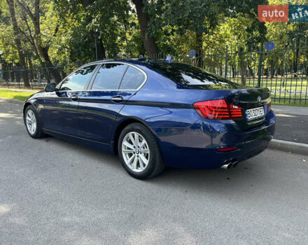 Синий БМВ 5 Серия, объемом двигателя 2 л и пробегом 131 тыс. км за 16800 $, фото 2 на Automoto.ua