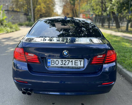 Синий БМВ 5 Серия, объемом двигателя 2 л и пробегом 131 тыс. км за 16800 $, фото 3 на Automoto.ua