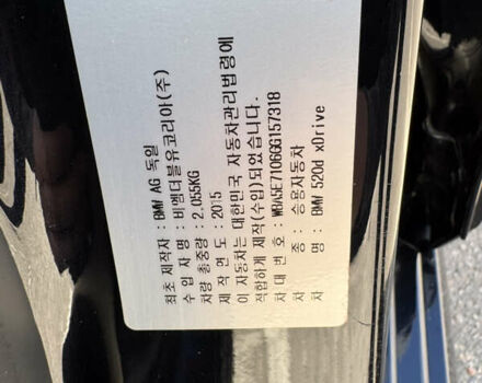 Синій БМВ 5 Серія, об'ємом двигуна 2 л та пробігом 118 тис. км за 21000 $, фото 30 на Automoto.ua