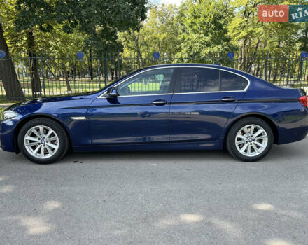 Синий БМВ 5 Серия, объемом двигателя 2 л и пробегом 131 тыс. км за 16800 $, фото 1 на Automoto.ua