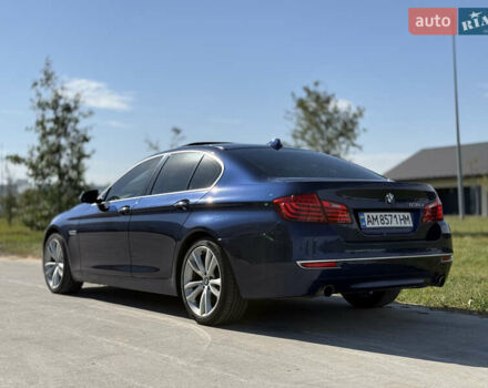Синий БМВ 5 Серия, объемом двигателя 2.98 л и пробегом 183 тыс. км за 15500 $, фото 4 на Automoto.ua