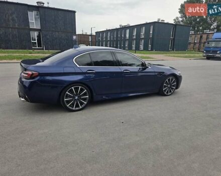 Синий БМВ 5 Серия, объемом двигателя 2 л и пробегом 103 тыс. км за 20700 $, фото 3 на Automoto.ua