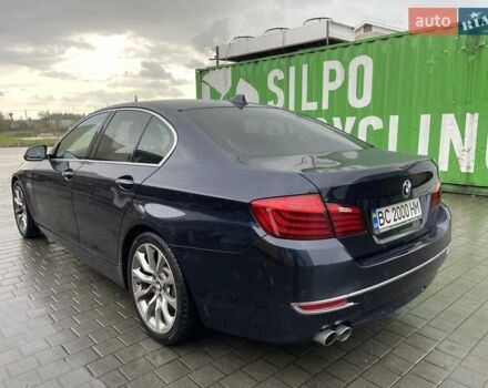 Синий БМВ 5 Серия, объемом двигателя 2 л и пробегом 295 тыс. км за 16300 $, фото 3 на Automoto.ua