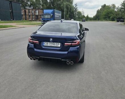 Синий БМВ 5 Серия, объемом двигателя 2 л и пробегом 103 тыс. км за 20700 $, фото 5 на Automoto.ua