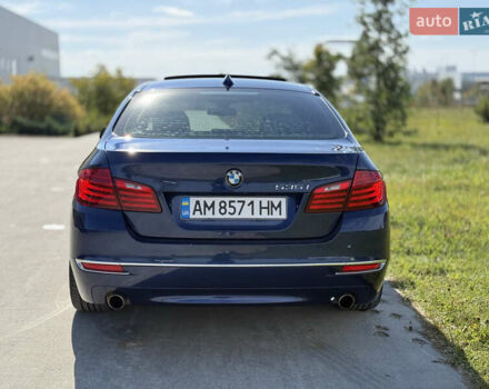 Синий БМВ 5 Серия, объемом двигателя 2.98 л и пробегом 183 тыс. км за 15500 $, фото 5 на Automoto.ua
