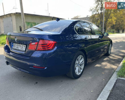 Синий БМВ 5 Серия, объемом двигателя 2 л и пробегом 131 тыс. км за 16800 $, фото 4 на Automoto.ua
