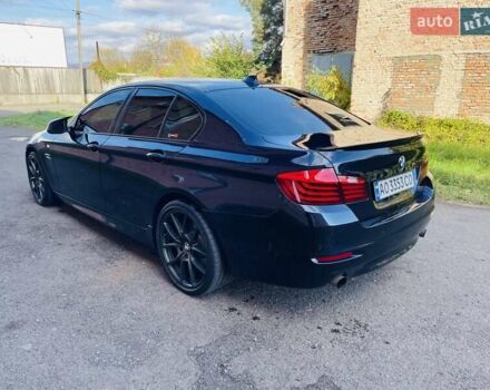 Синій БМВ 5 Серія, об'ємом двигуна 3 л та пробігом 206 тис. км за 14500 $, фото 2 на Automoto.ua