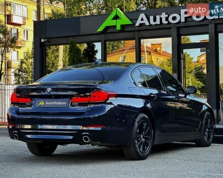 Синій БМВ 5 Серія, об'ємом двигуна 2 л та пробігом 119 тис. км за 28800 $, фото 13 на Automoto.ua