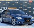 Синій БМВ 5 Серія, об'ємом двигуна 2 л та пробігом 215 тис. км за 15800 $, фото 1 на Automoto.ua