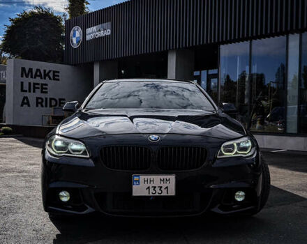 Синий БМВ 5 Серия, объемом двигателя 3 л и пробегом 171 тыс. км за 23000 $, фото 2 на Automoto.ua