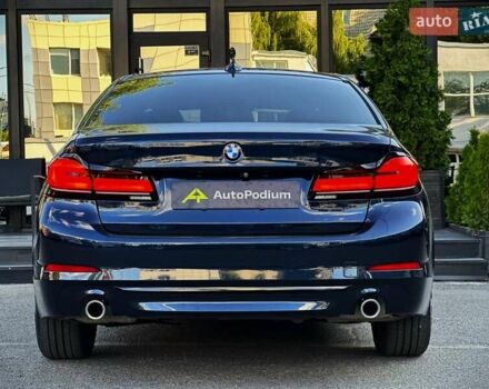 Синий БМВ 5 Серия, объемом двигателя 2 л и пробегом 119 тыс. км за 28800 $, фото 12 на Automoto.ua