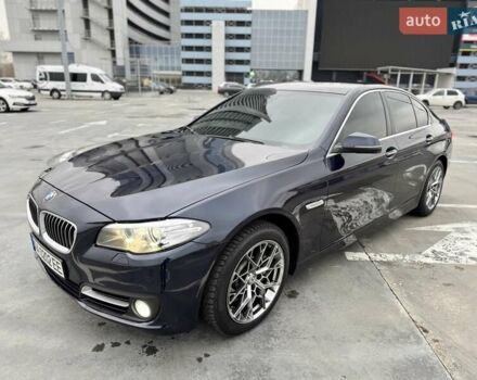 Синий БМВ 5 Серия, объемом двигателя 2 л и пробегом 186 тыс. км за 16800 $, фото 7 на Automoto.ua