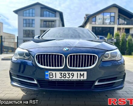 Синий БМВ 5 Серия, объемом двигателя 2 л и пробегом 243 тыс. км за 16900 $, фото 1 на Automoto.ua