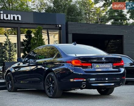 Синий БМВ 5 Серия, объемом двигателя 2 л и пробегом 119 тыс. км за 28800 $, фото 16 на Automoto.ua