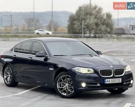 Синий БМВ 5 Серия, объемом двигателя 2 л и пробегом 187 тыс. км за 15999 $, фото 3 на Automoto.ua