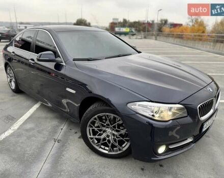 Синий БМВ 5 Серия, объемом двигателя 2 л и пробегом 186 тыс. км за 16400 $, фото 5 на Automoto.ua