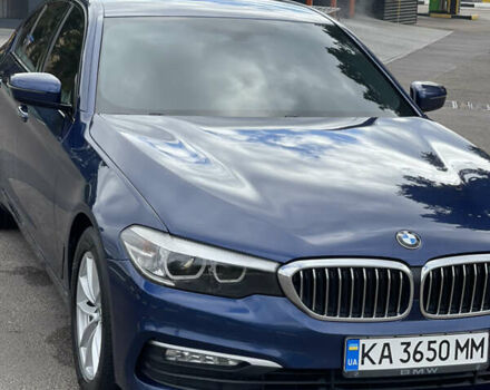 Синий БМВ 5 Серия, объемом двигателя 2 л и пробегом 241 тыс. км за 23400 $, фото 5 на Automoto.ua