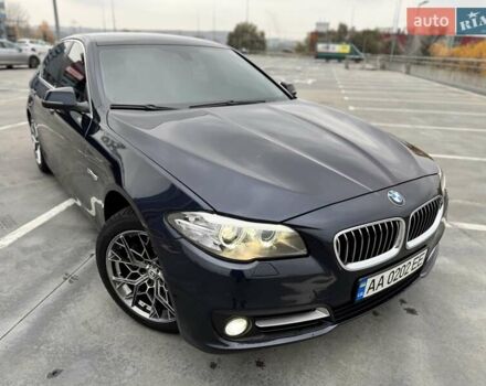 Синий БМВ 5 Серия, объемом двигателя 2 л и пробегом 186 тыс. км за 16800 $, фото 6 на Automoto.ua