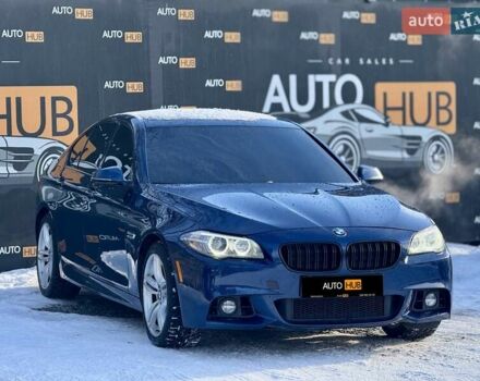 Синій БМВ 5 Серія, об'ємом двигуна 2 л та пробігом 215 тис. км за 15800 $, фото 2 на Automoto.ua