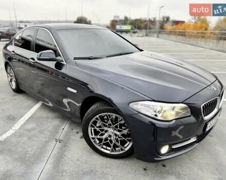 Синий БМВ 5 Серия, объемом двигателя 2 л и пробегом 186 тыс. км за 16800 $, фото 4 на Automoto.ua