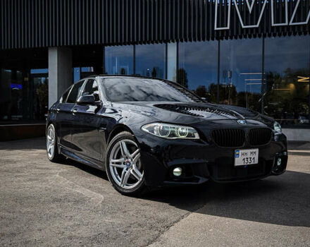 Синий БМВ 5 Серия, объемом двигателя 3 л и пробегом 171 тыс. км за 23000 $, фото 1 на Automoto.ua