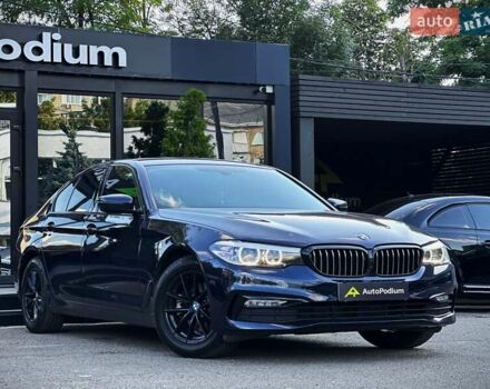 Синій БМВ 5 Серія, об'ємом двигуна 2 л та пробігом 119 тис. км за 28800 $, фото 7 на Automoto.ua
