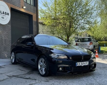 Синий БМВ 5 Серия, объемом двигателя 3 л и пробегом 94 тыс. км за 25499 $, фото 1 на Automoto.ua
