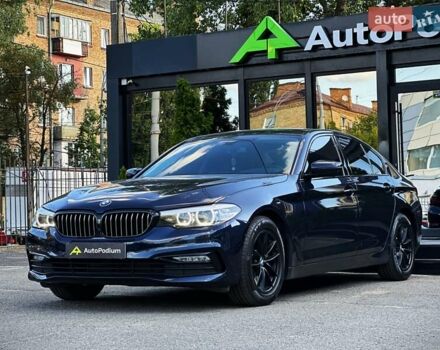 Синій БМВ 5 Серія, об'ємом двигуна 2 л та пробігом 119 тис. км за 28800 $, фото 2 на Automoto.ua